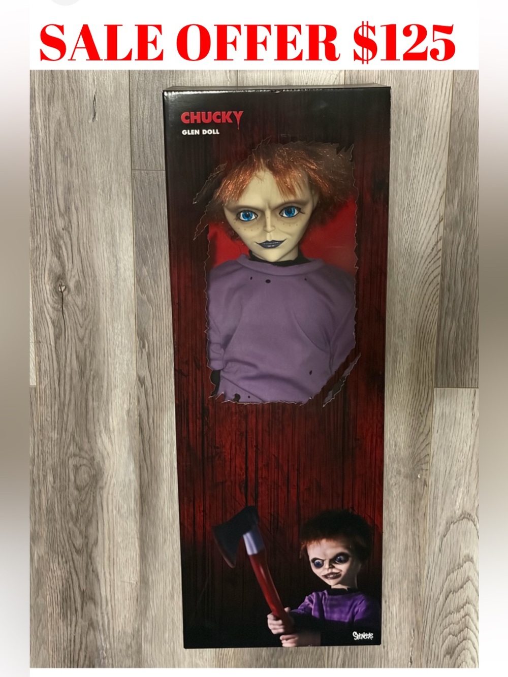 Seed of Chucky Horror Movie Glen 24 Inch Halloween Toy Doll Figure